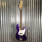 G&L USA JB 4 String Bass Royal Purple Metallic Empress & Bag #9150