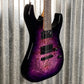ESP LTD M-200DX Transparent Purple Burst Electric Guitar LM200DXNTPRB #0700