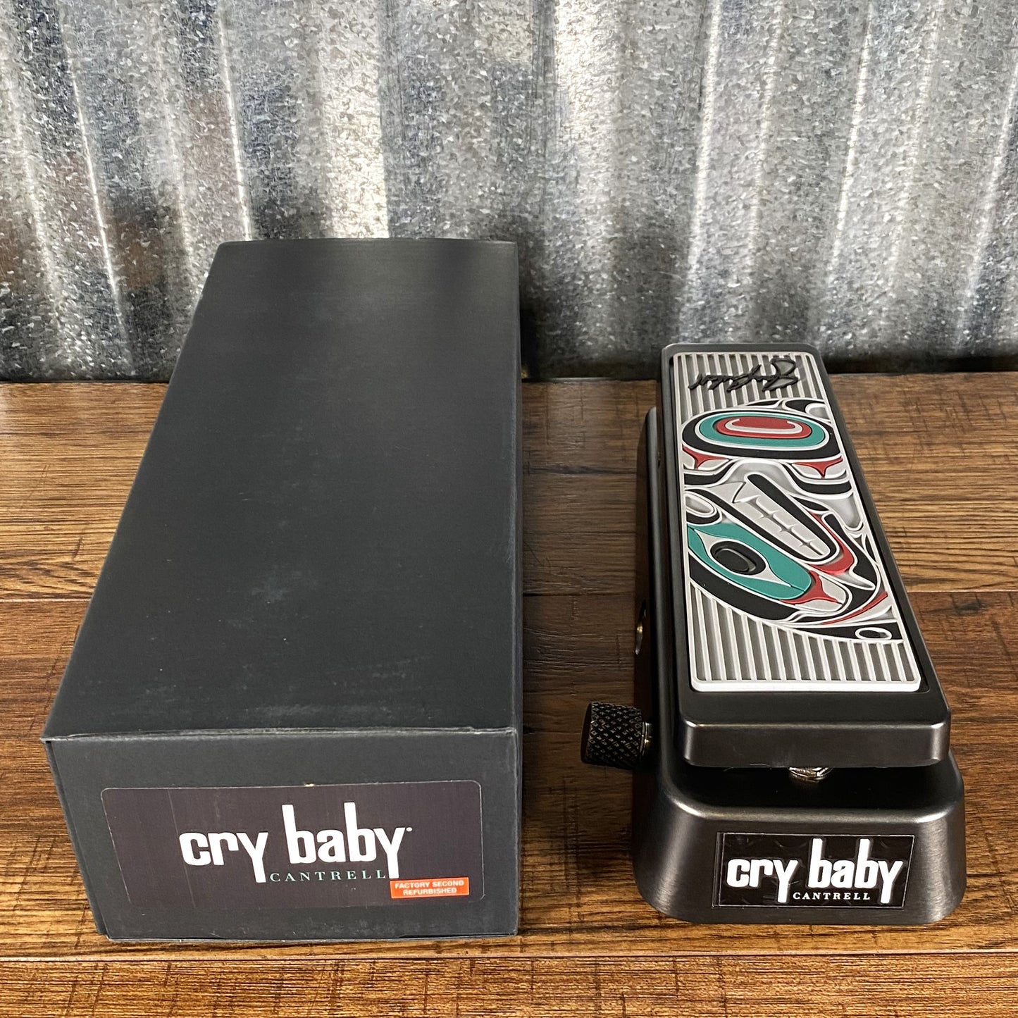 Dunlop JC95B Jerry Cantrell Cry Baby Wah Guitar Effect Pedal Black B Stock