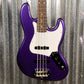 G&L USA JB 4 String Bass Royal Purple Metallic Empress & Bag #9150