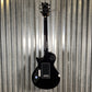 ESP LTD EC-1000 Evertune Flame See Thru Black Seymour Duncan Guitar EC1000ETFMSTBLK #0449 Used