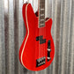 Reverend Sentinel Short Scale 4 String Bass Single Pickup Trans Cherry #64138 Blem