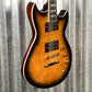 Reverend Sensei RA FM Coffee Burst Flame Guitar #64588 Blem