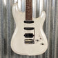 Musi Capricorn Fusion HSS Superstrat Pearl White Guitar #0195 Used