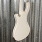 Schecter Stargazer 12 String Bass White #2457