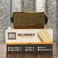 Railhammer Chisel Bridge Gold Humbucker Guitar Pickup