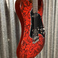 Westcreek TT-20 Tele Cozy Red Swirl Guitar #0182 Used