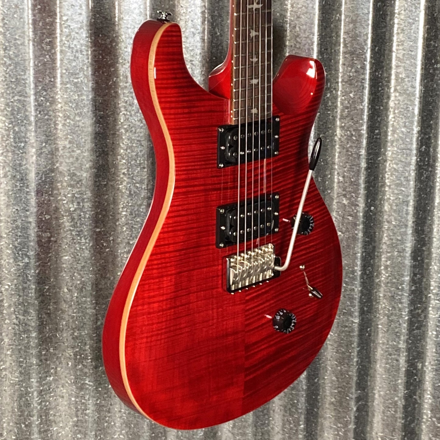 PRS Paul Reed Smith Limited Edition SE Custom 24 Ruby Guitar & Bag #0091