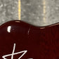 Reverend Limited Edition Manta Ray Semi Hollow Body Archtop Vintage Clear Natural Guitar #15 Blem