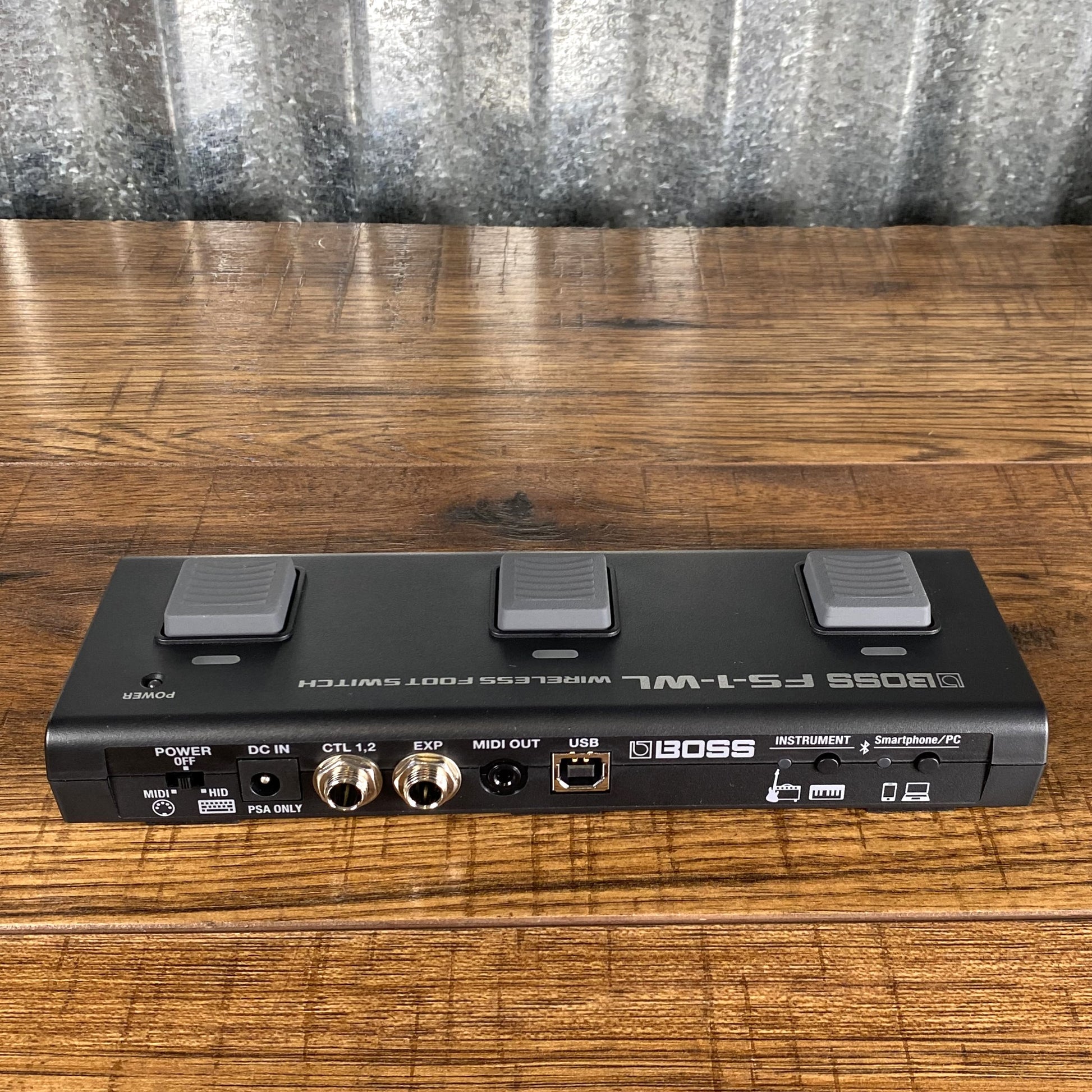 boss bluetooth pedal Boss FS-1-WL Customizable Wireless Bluetooth Footswitch Controller – Specialty Traders