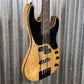 Schecter Model-T 5 Exotic 5 String Bass Natural Satin Black Limba #1199