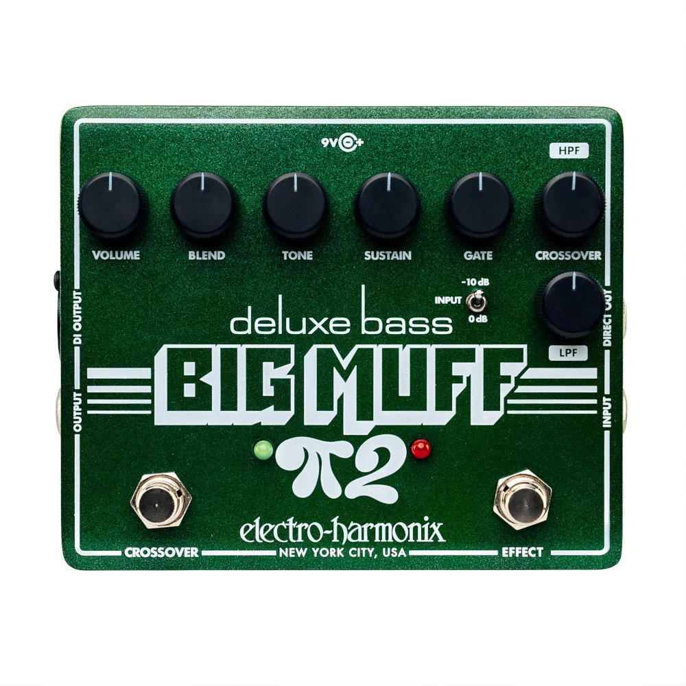 Electro-Harmonix Deluxe Bass Big Muff Pi 2 Fuzz Effect Pedal