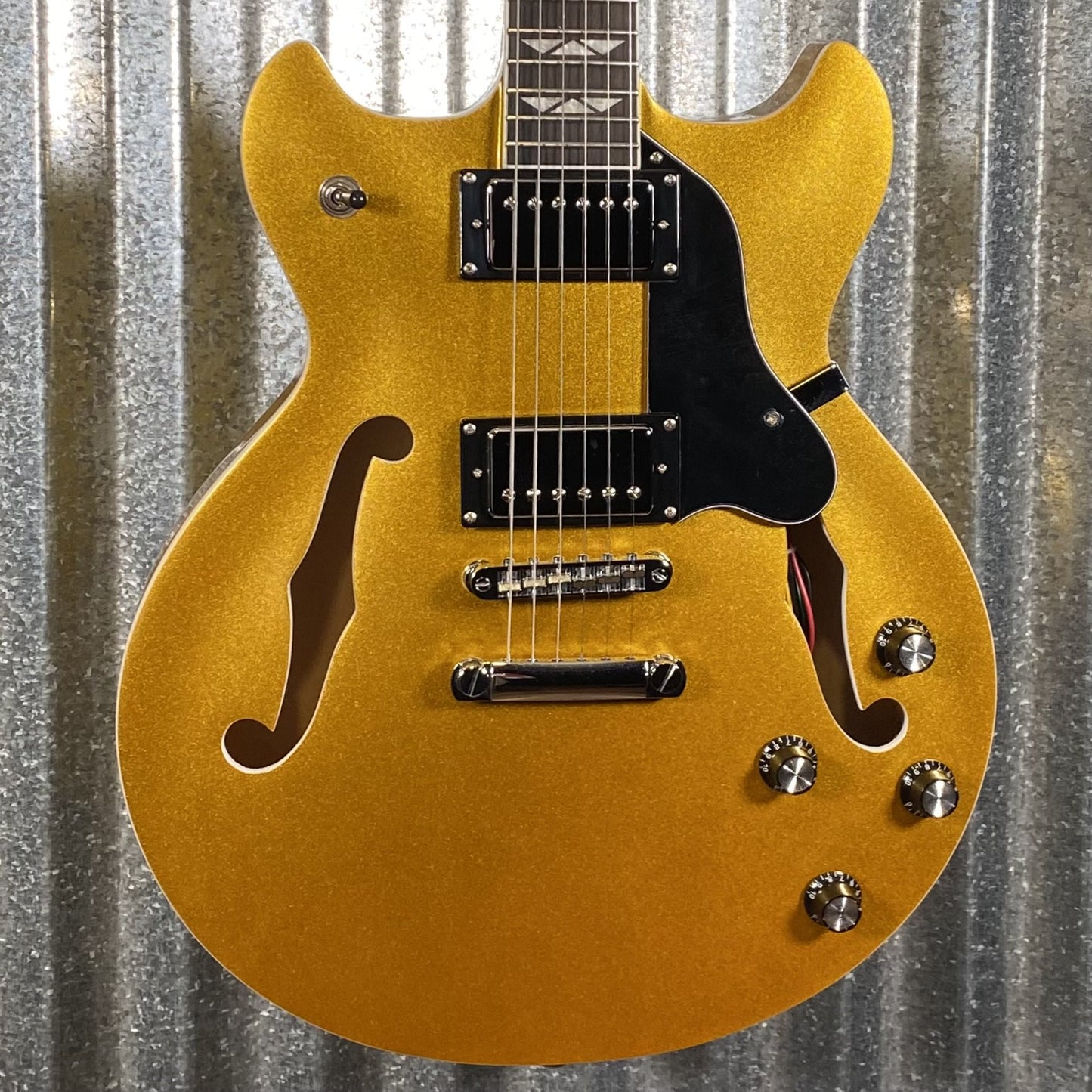 Westcreek Guitars 333 Semi Hollow Body Double Cutaway Gold #0139  Used