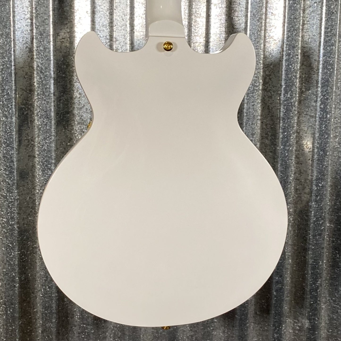 Westcreek Guitars 333 Semi Hollow Body Double Cutaway White #0056 Used