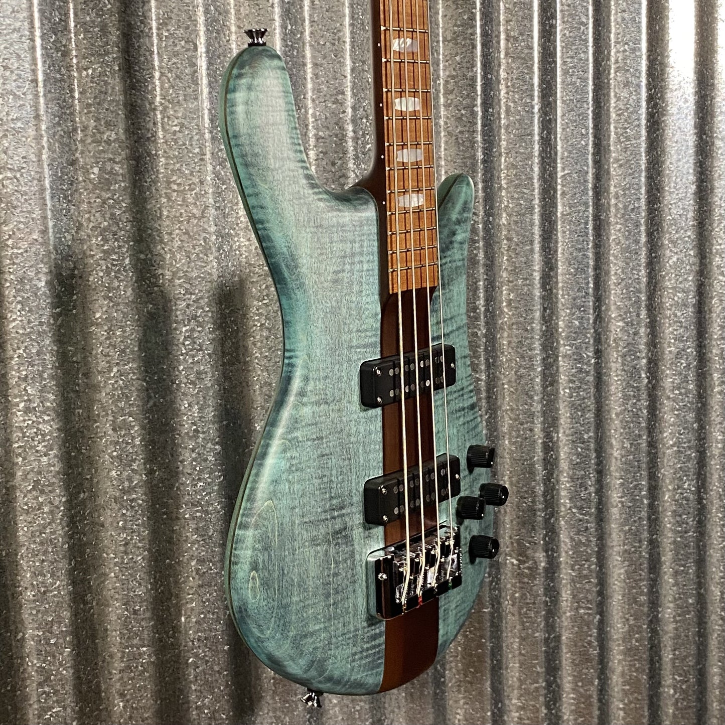 Spector Euro RST 4 String Bass Turquoise Tide EURO4RSTTRQTD & Bag #3620 Used