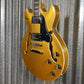 Westcreek Guitars 333 Semi Hollow Body Double Cutaway Gold #0139  Used