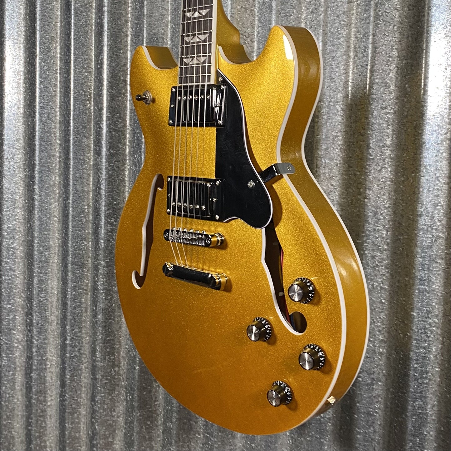 Westcreek Guitars 333 Semi Hollow Body Double Cutaway Gold #0139  Used