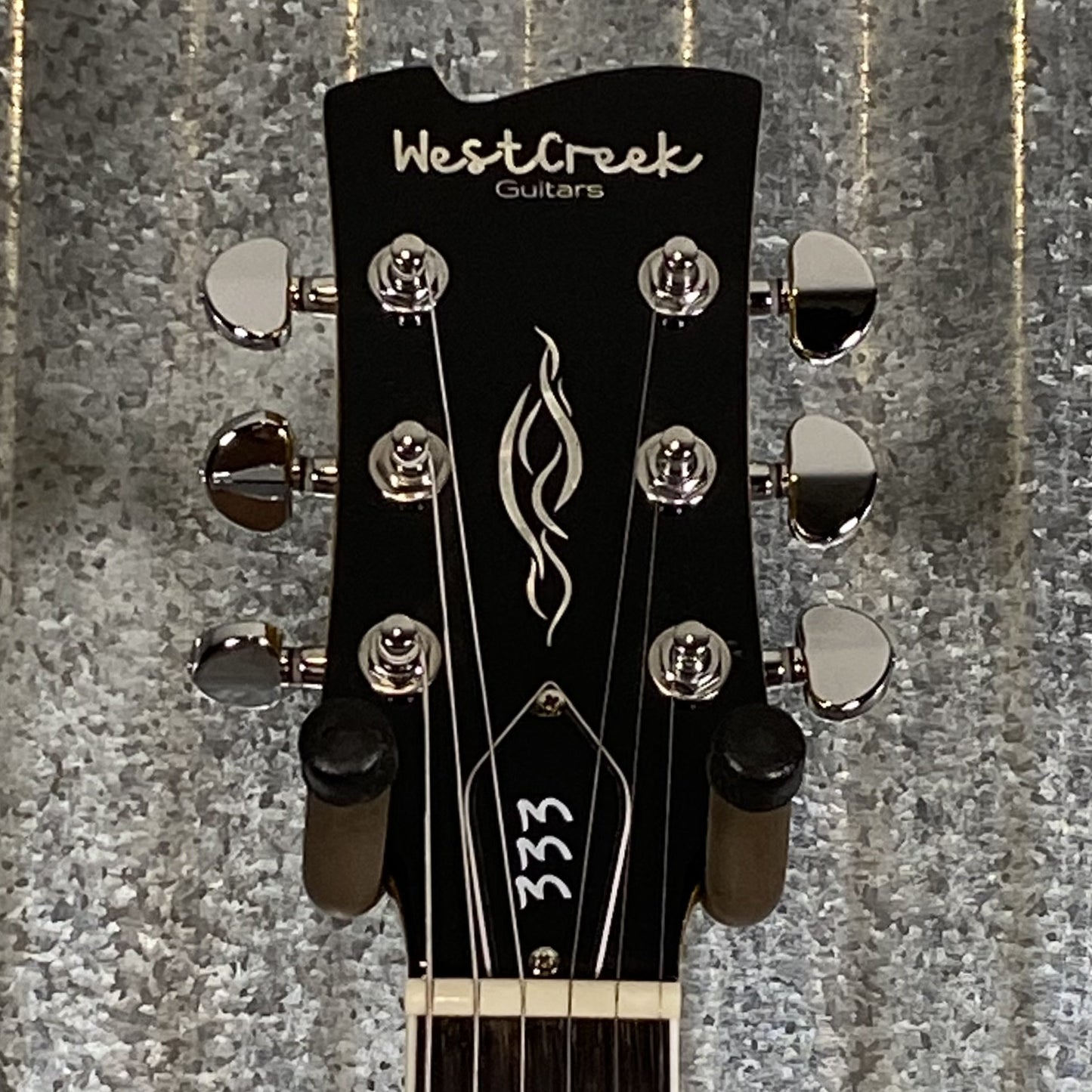 Westcreek Guitars 333 Semi Hollow Body Double Cutaway Gold #0139  Used