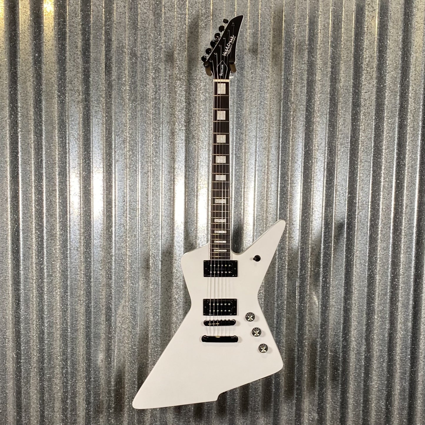 Westcreek Guitars Revenge Explorer Style White #0118 Used