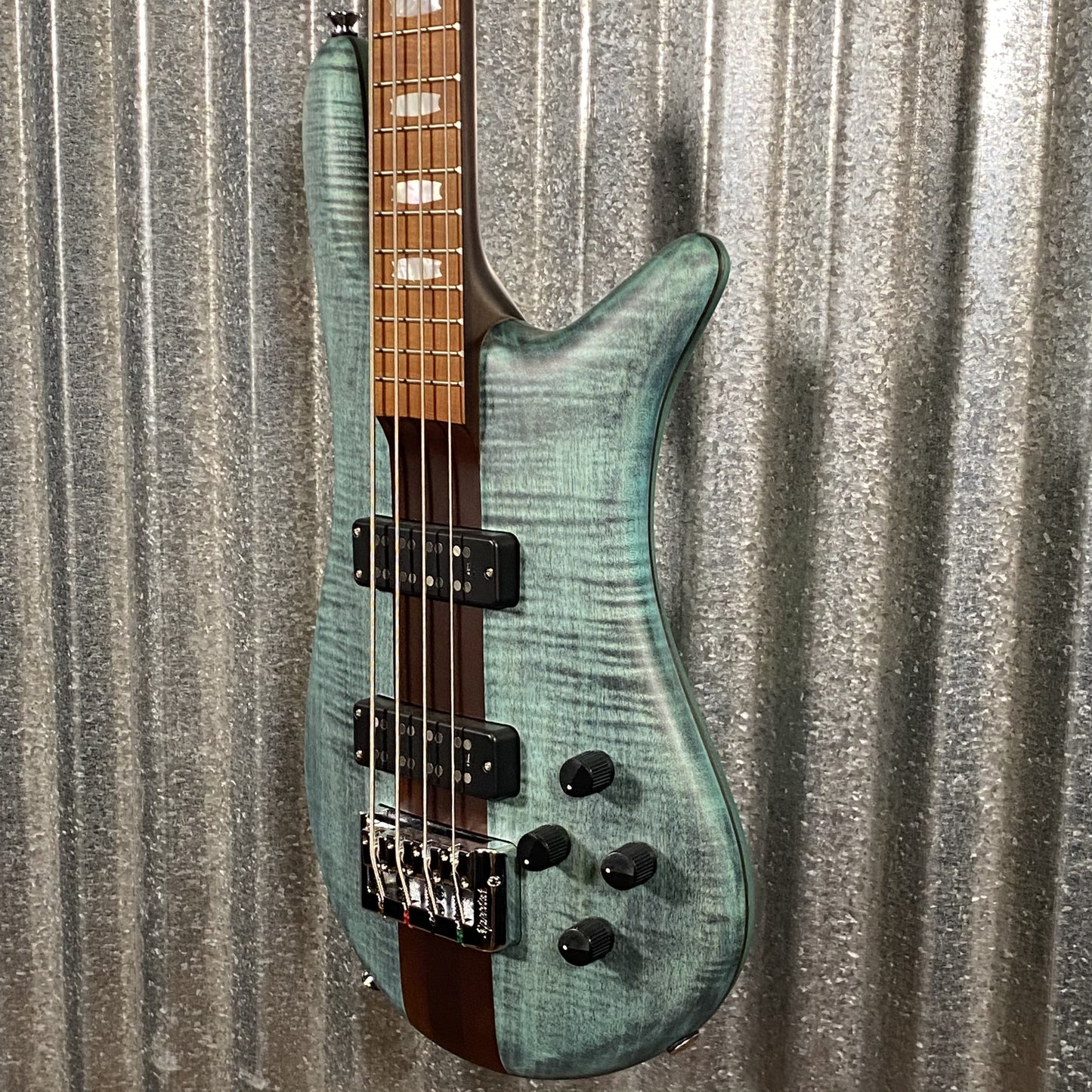 Spector Euro RST 4 String Bass Turquoise Tide EURO4RSTTRQTD & Bag #3620 Used