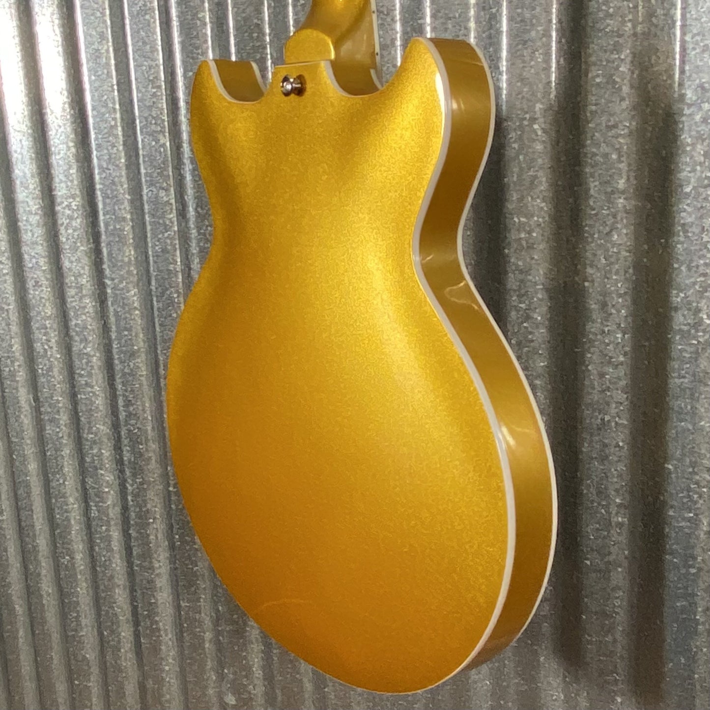 Westcreek Guitars 333 Semi Hollow Body Double Cutaway Gold #0139  Used
