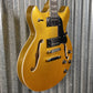Westcreek Guitars 333 Semi Hollow Body Double Cutaway Gold #0139  Used