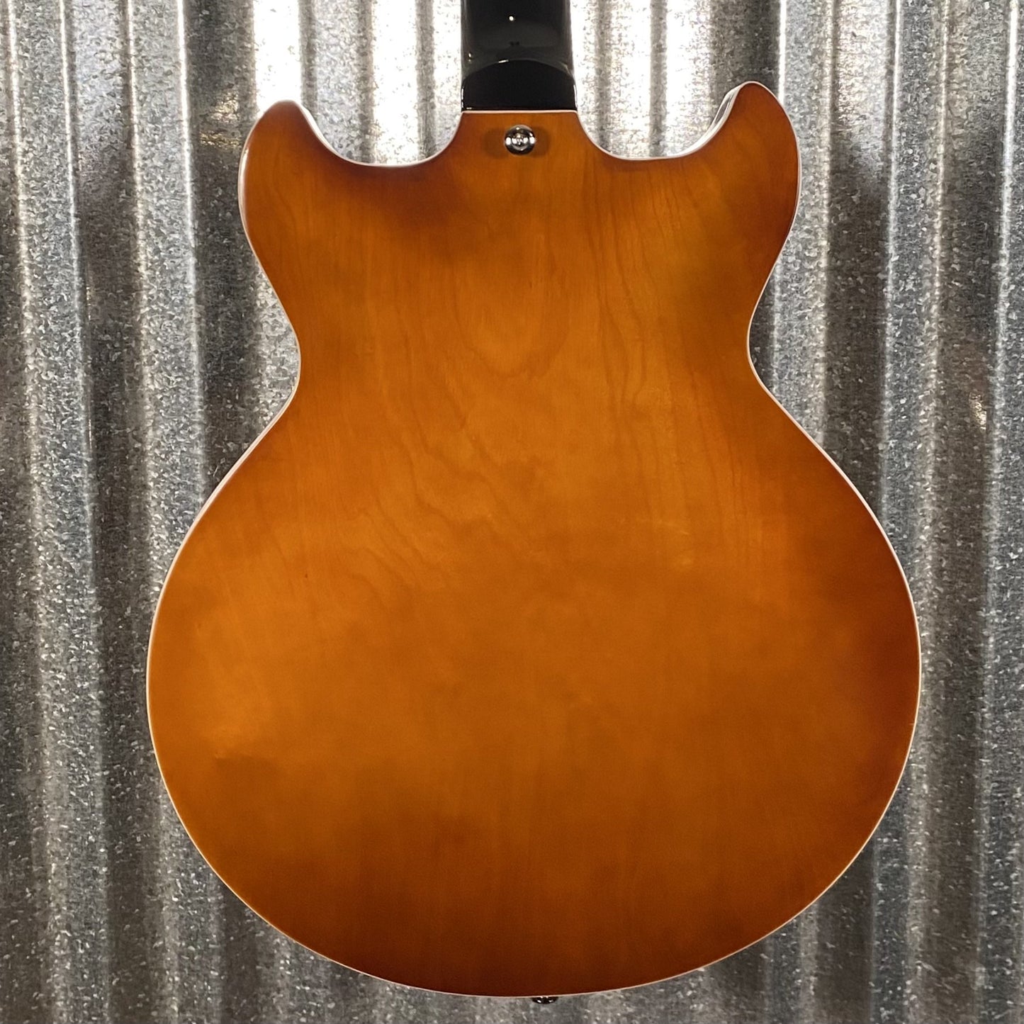 Westcreek Guitars 333 Semi Hollow Body Double Cutaway Amber Brown #0007 Used