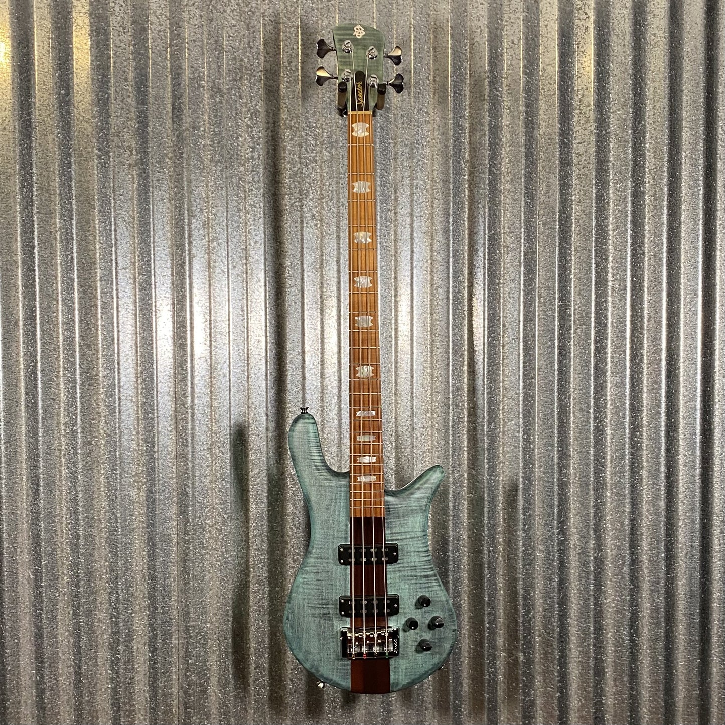 Spector Euro RST 4 String Bass Turquoise Tide EURO4RSTTRQTD & Bag #3620 Used