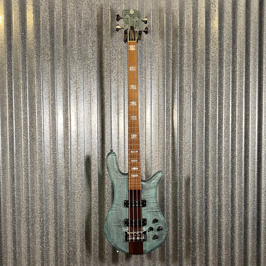 Spector Euro RST 4 String Bass Turquoise Tide EURO4RSTTRQTD & Bag #3620 Used