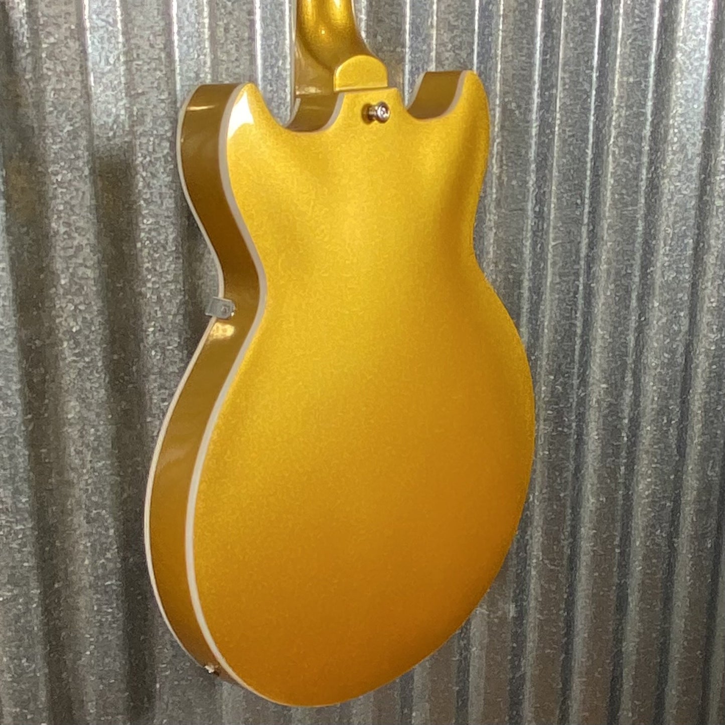 Westcreek Guitars 333 Semi Hollow Body Double Cutaway Gold #0139  Used
