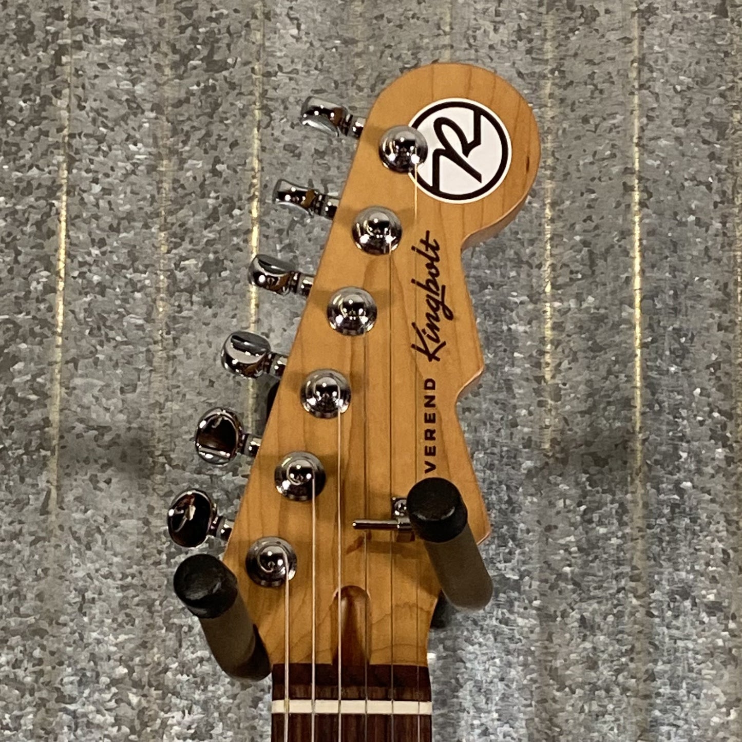 Reverend Kingbolt Air 390 Metallic Limeade Guitar #71003
