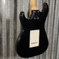Silvertone SS11 S Style Black Electric Guitar & Bag #0000 Used