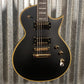 ESP LTD EC-1000 Vintage Black Seymour Duncan Guitar & Case #0674 Used