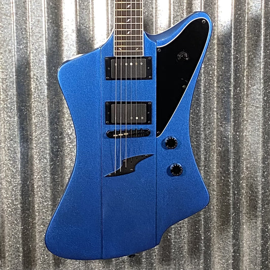 Westcreek Guitars Mirage T Bird Style Dual Humbucker Guitar Blue #0010 Used