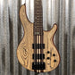 Cort Artisan A4 Ultra Ash Etched Natural Black 4 String Bass & Bag A4ULTRAENB #5020