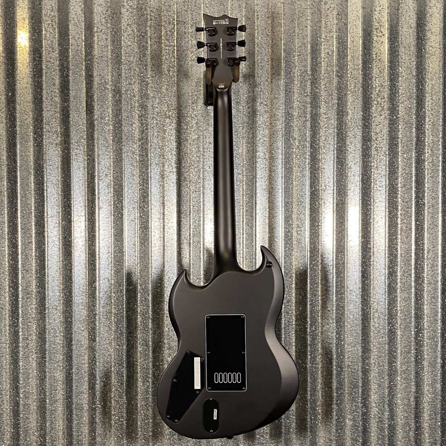 ESP LTD VIPER-1001 Evertune Charcoal Metallic Satin Guitar & Case #0429 Used