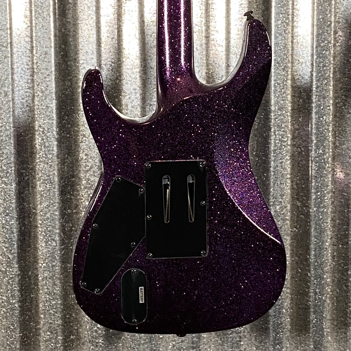 ESP LTD KH-602 Kirk Hammett Purple Sparkle EMG Guitar & Case KH602PSP #1191 Used