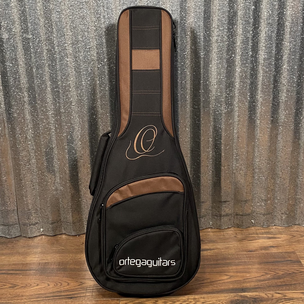 Ortega RMFE40SBK Black F Style Acoustic Electric Mandolin & Bag #0568