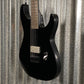 ESP LTD M-201BHT Baritone Hard Tail Black Guitar & Case #1151 Used