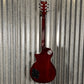 Westcreek Guitars Underdog LP Transparent Red Guitar #0106 Used