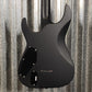 ESP LTD MH-1000NT Bold Binding Black Satin Guitar #1064 Used