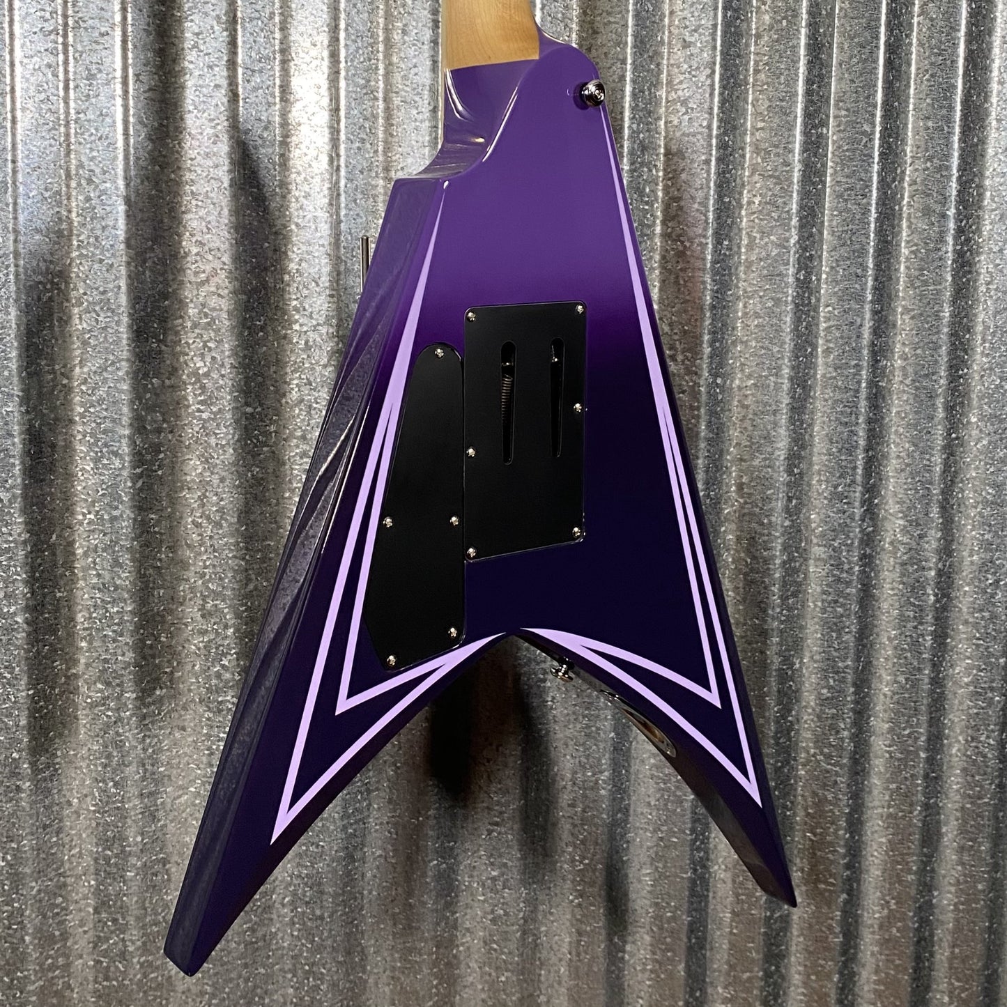 ESP LTD Alexi Laiho Hexed Sawtooth Arrow Purple Fade Guitar & Case LALEXIHEXED #1063 Used