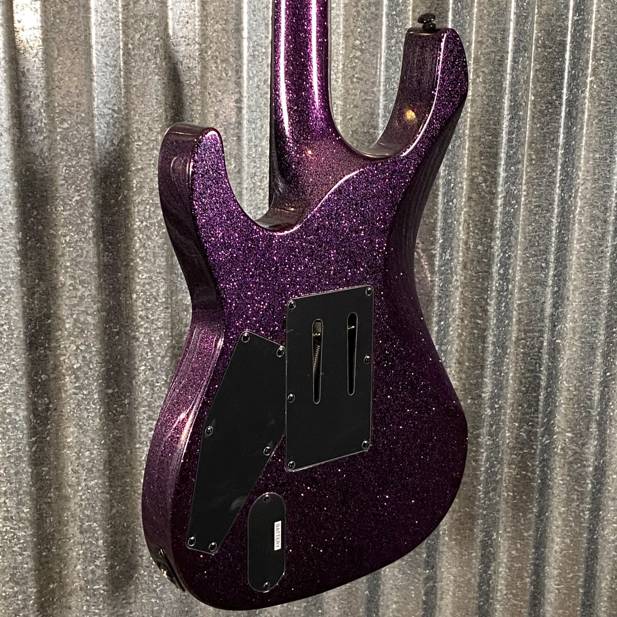 ESP LTD KH-602 Kirk Hammett Purple Sparkle EMG Guitar & Case KH602PSP #1773 Used