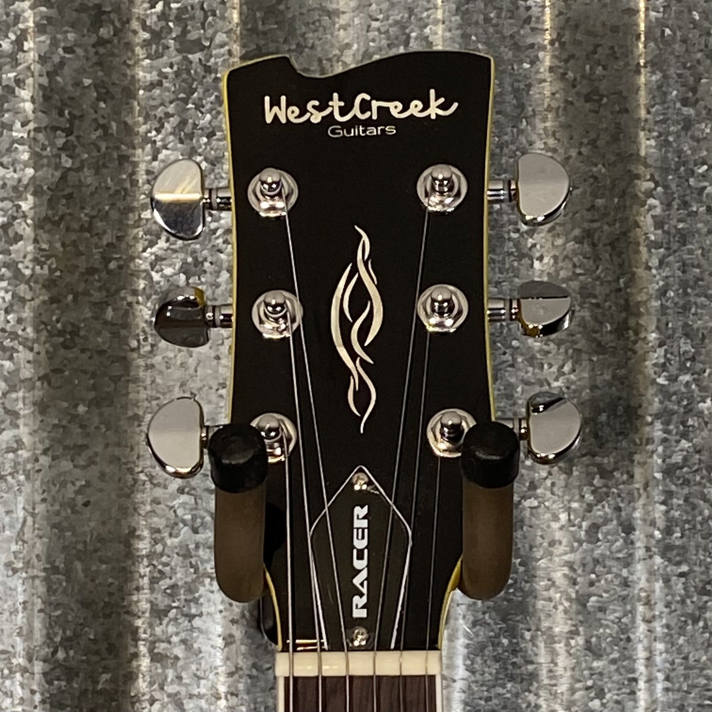 Westcreek Guitars Racer SG Offset Style Bumble-B Yellow #0013 Used