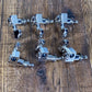 Grover 102 Rotomatics 3+3 Tuning Machine Set Nickel Used
