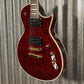 ESP LTD EC-1000T CMT See Thru Black Cherry Guitar #1172 Used