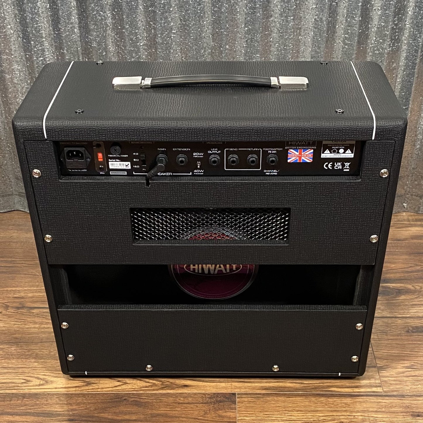 Hiwatt T40/20 40/20 Watt 2 Channel 1x12" Reverb Guitar Amplifier Combo