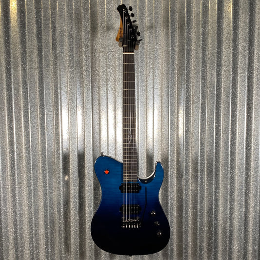 Westcreek Guitars Helyx T Style Dual Humbucker Ocean Vortex Guitar #0094 Used