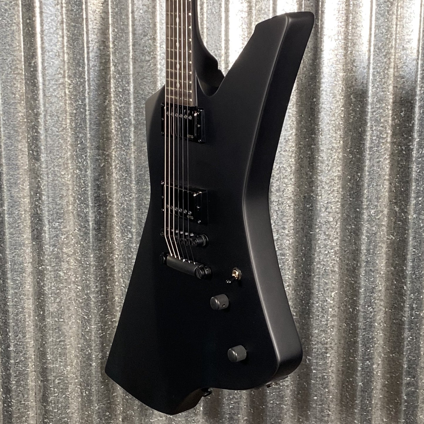 ESP LTD Snakebyte James Hetfield Black Satin Guitar & Case SNAKEBYTEBLKS #1082 Used