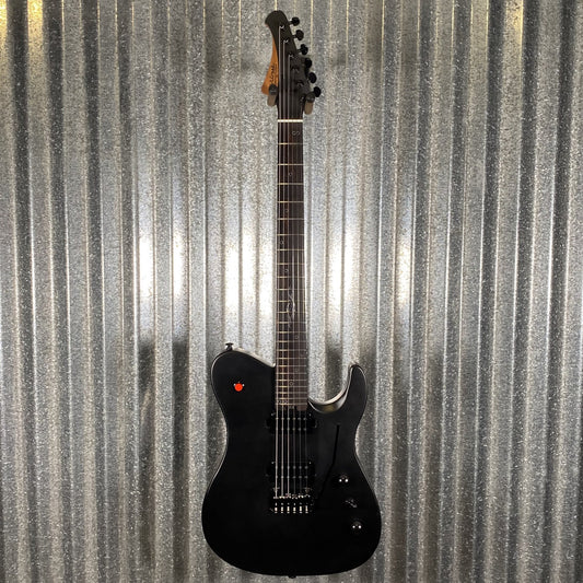 Westcreek Guitars Helyx T Style Dual Humbucker Matte Black Guitar #0158 Used